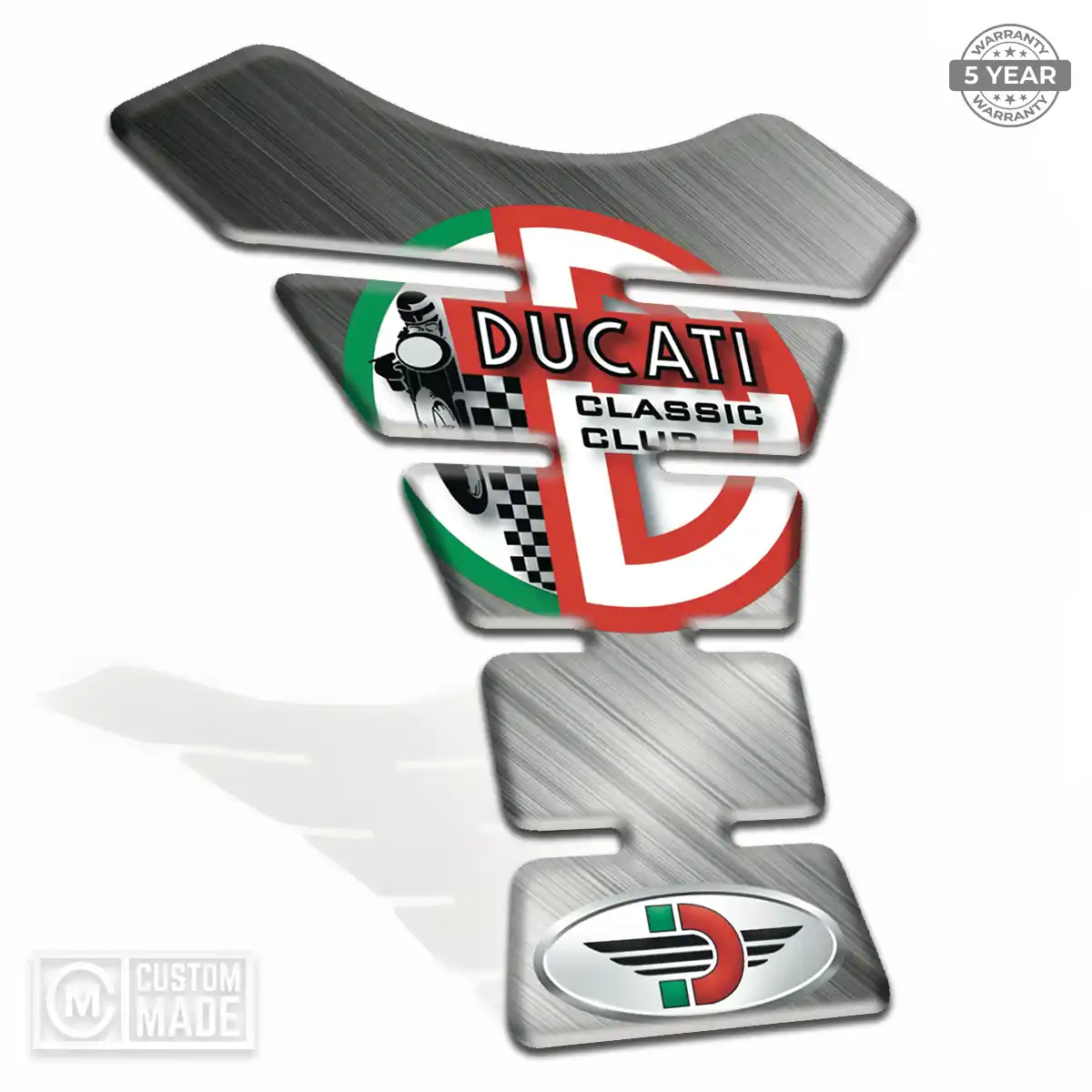Ducati Tank Sticker Sleek Style