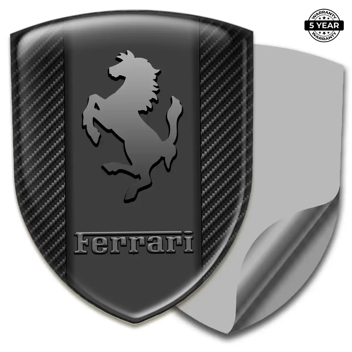 Ferrari 3D Gel Sticker Elite Finish