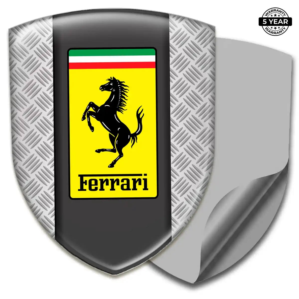 Ferrari 3D Logo Sticker Elite Finish