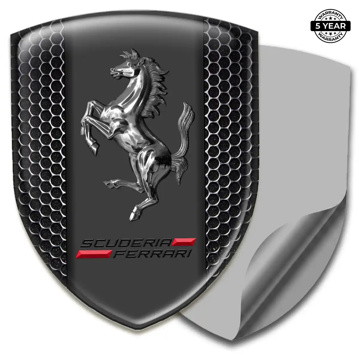 Ferrari 3D Resin Sticker Elite Finish