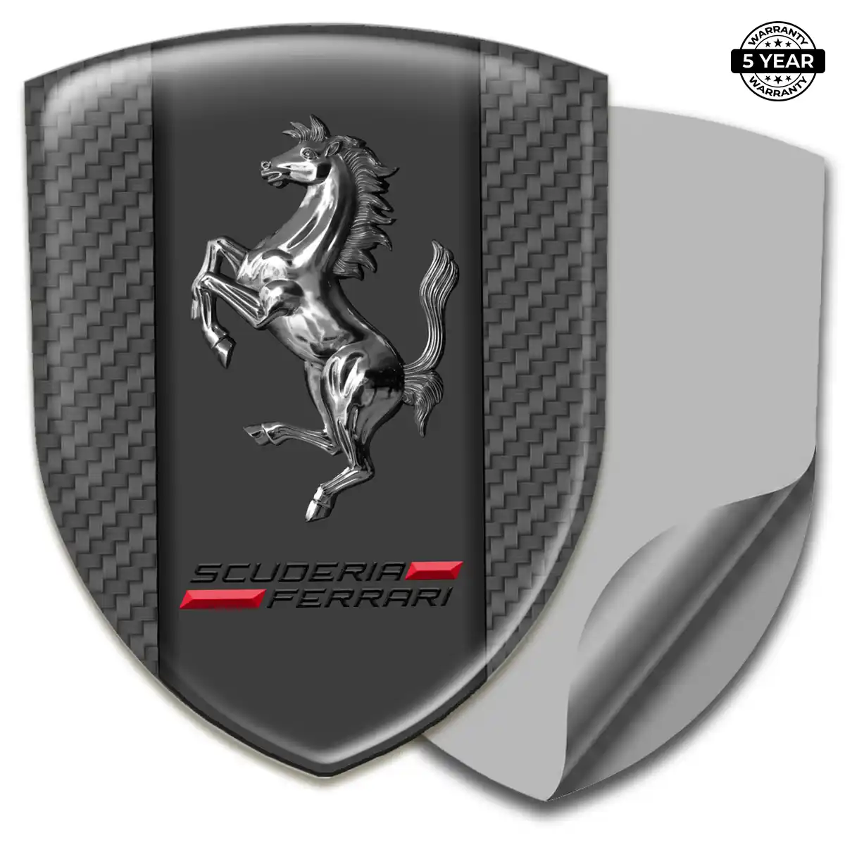 Ferrari Automotive Logo Sticker Elite Finish