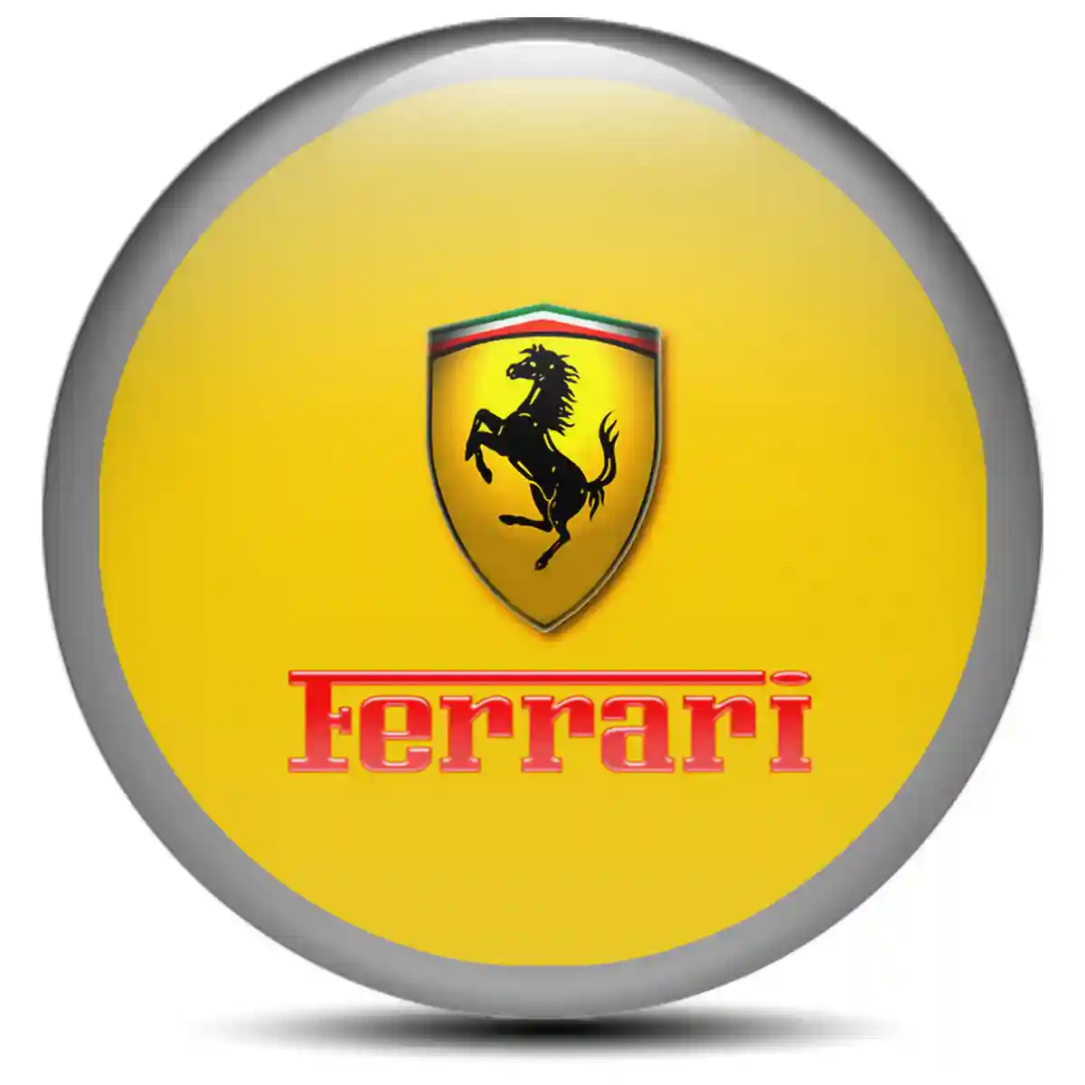 Ferrari Badge Emblems Center Cap Premium Resin