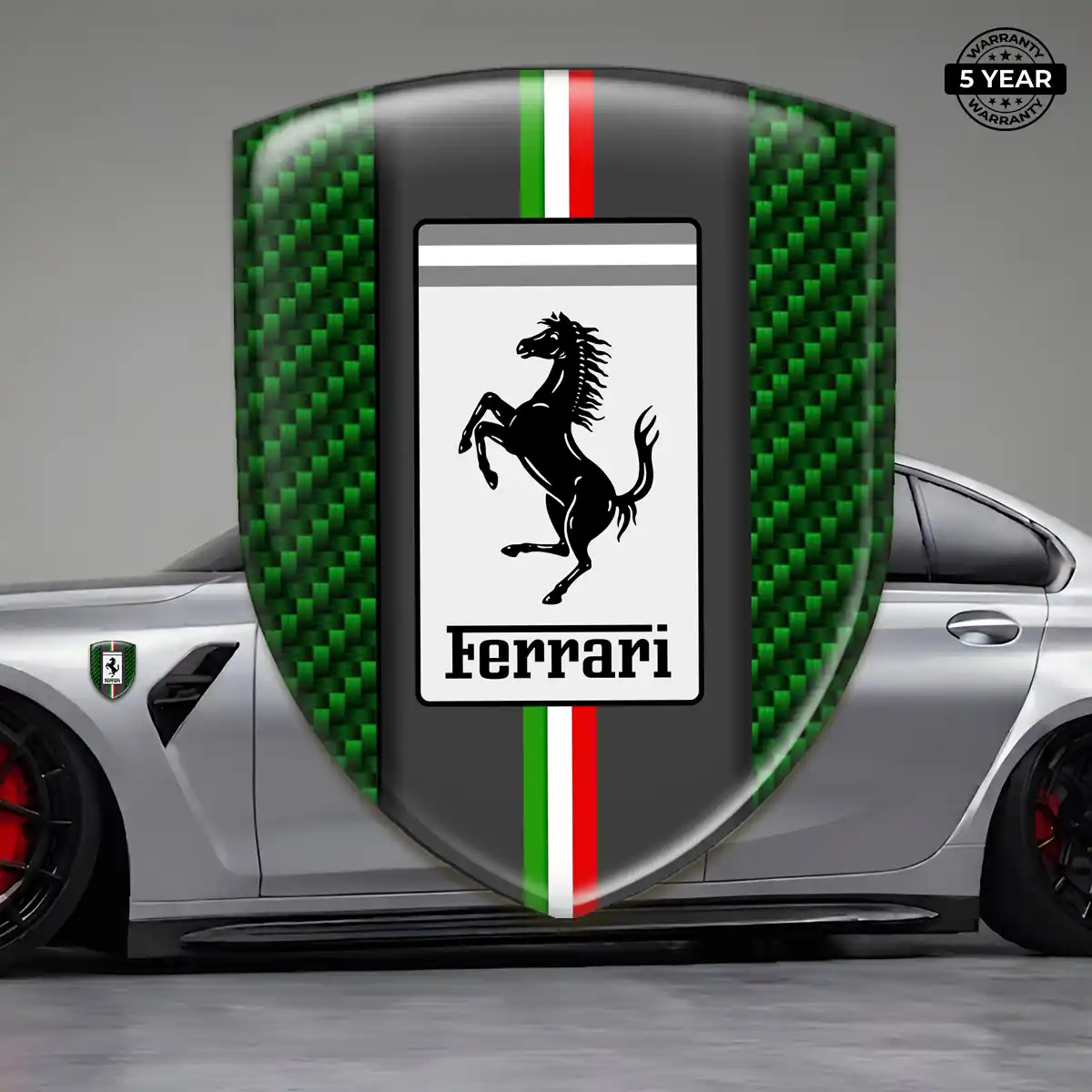 Ferrari Badge Refined Design