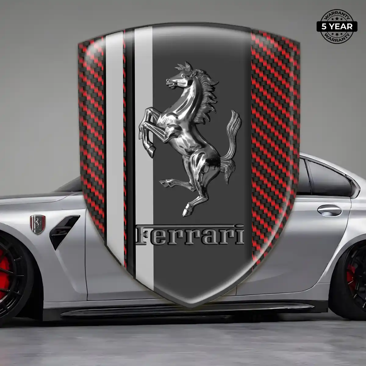 Ferrari Badge Sleek Style