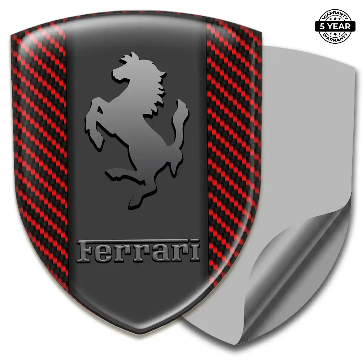 Ferrari Car Logo Decal Elite Finish