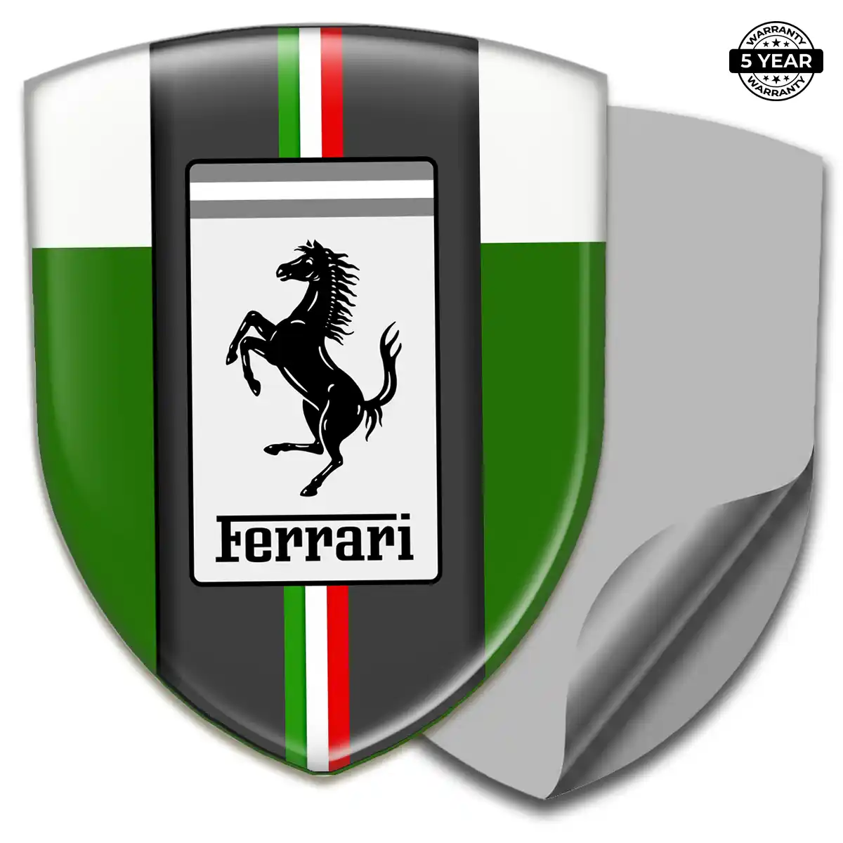 Ferrari Car Logo Decal Refined Design
