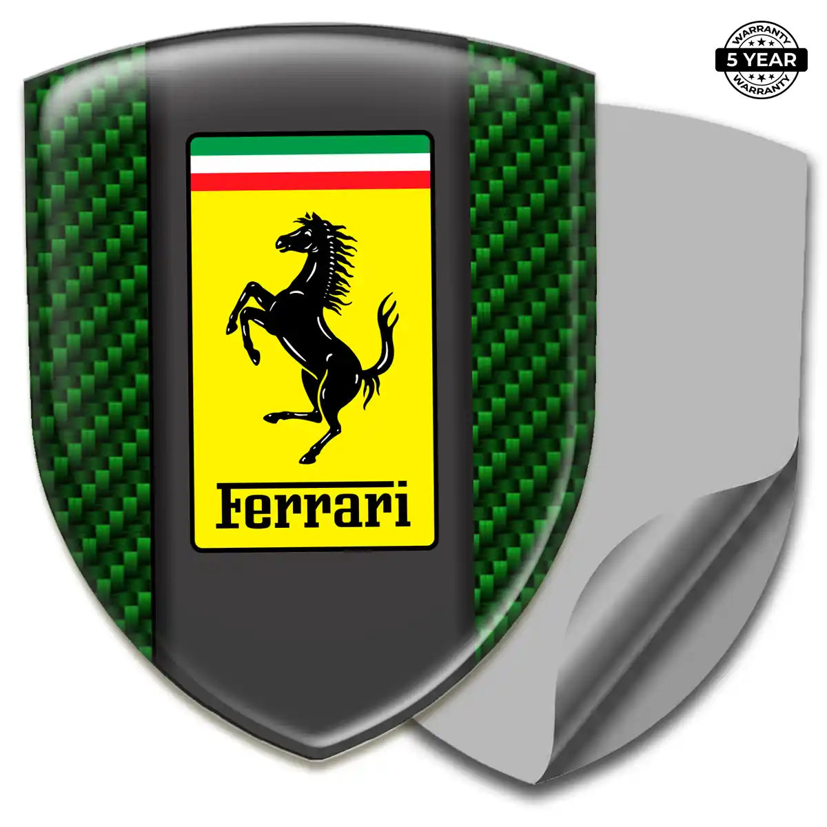 Ferrari Crest Logo Emblem Elite Finish