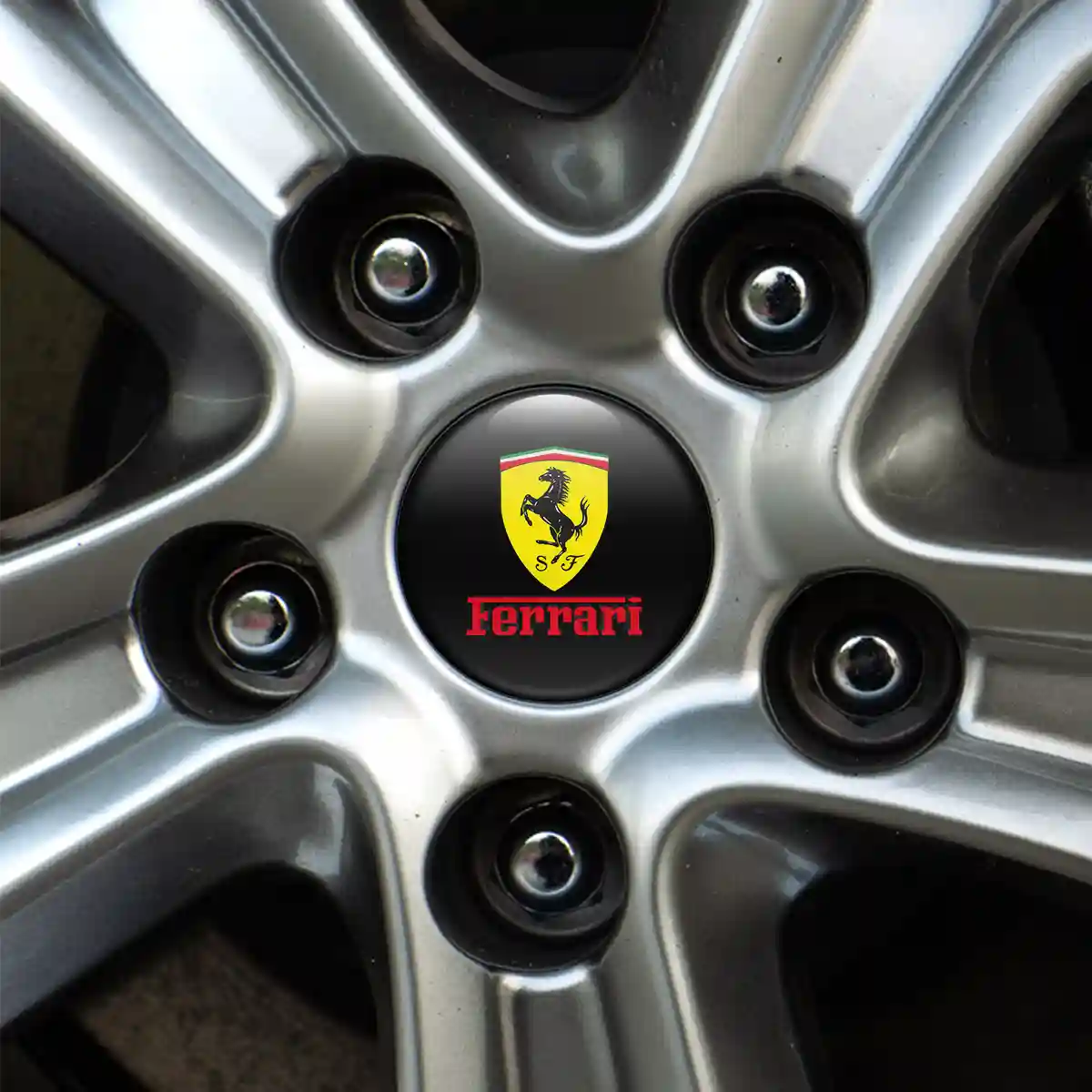 Ferrari Domed Emblem High Quality