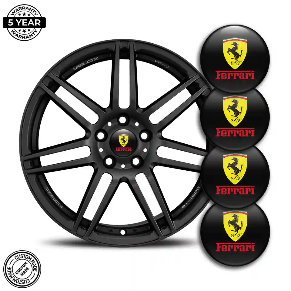 Ferrari Domed Emblem High Quality