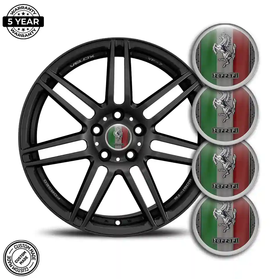 Ferrari Domed Sticker Luxury Edition
