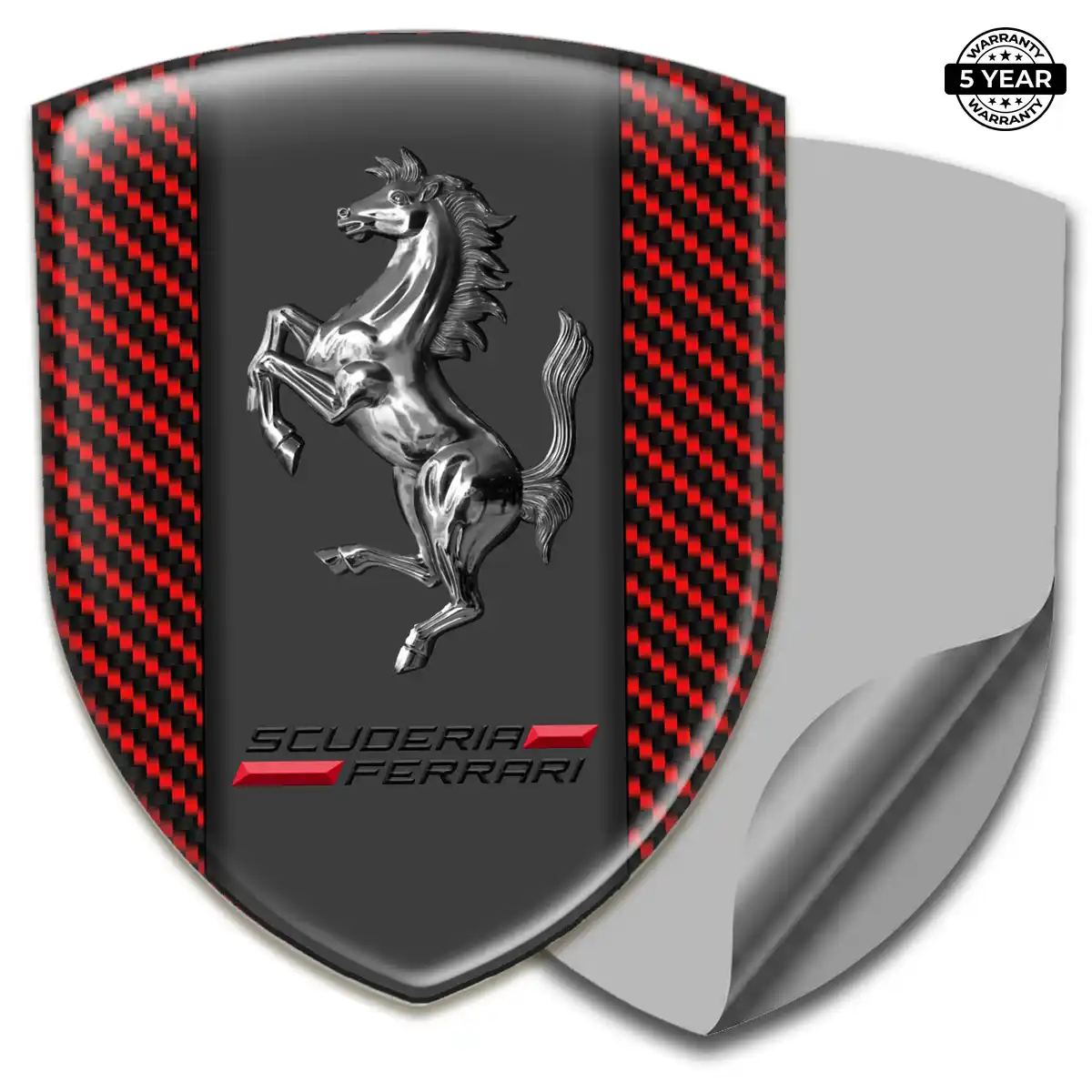 Ferrari Emblem Badge Logo Elite Finish