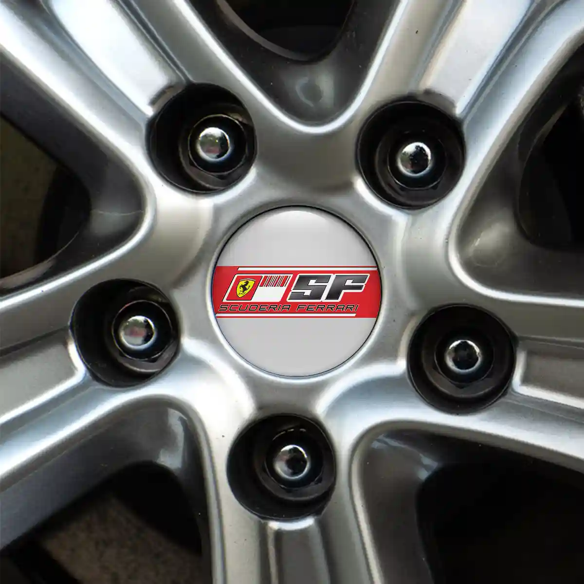 Ferrari Emblem Badge Luxury Edition