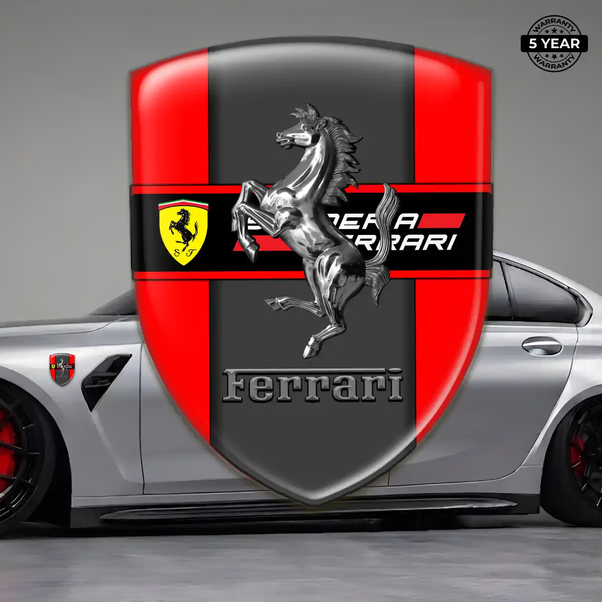 Ferrari Emblem Crest Elite Finish