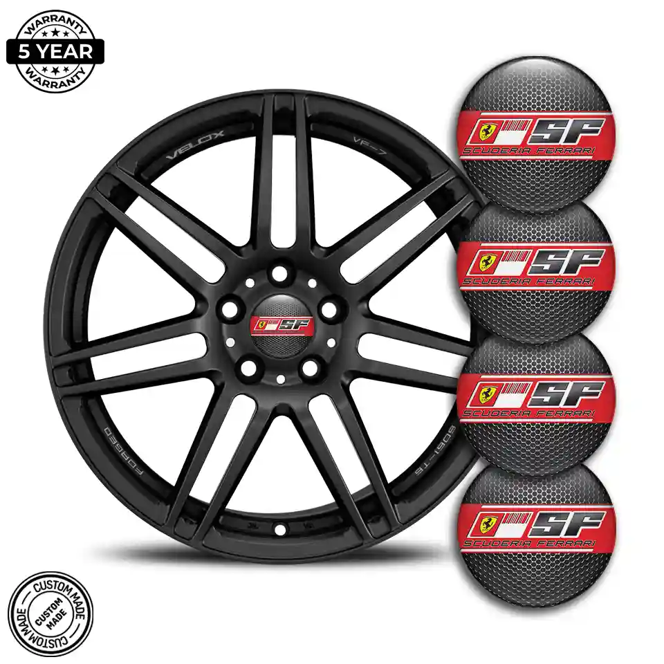 Ferrari Emblem Epoxy Self-Adhesive Premium Edition