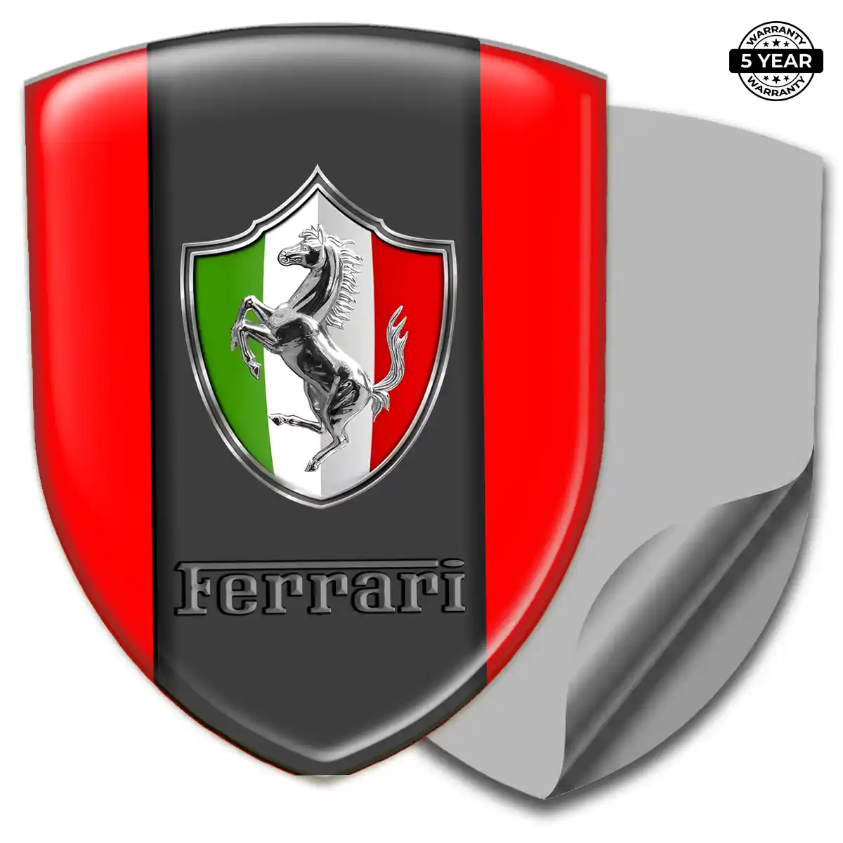 Ferrari Emblem Logo Badge Refined Design