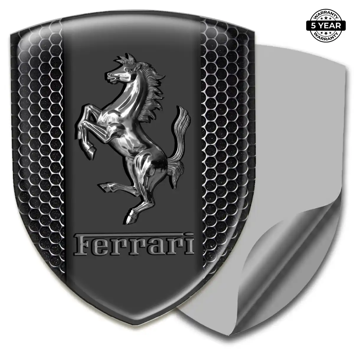 Ferrari Emblem Logo Badge Sleek Style