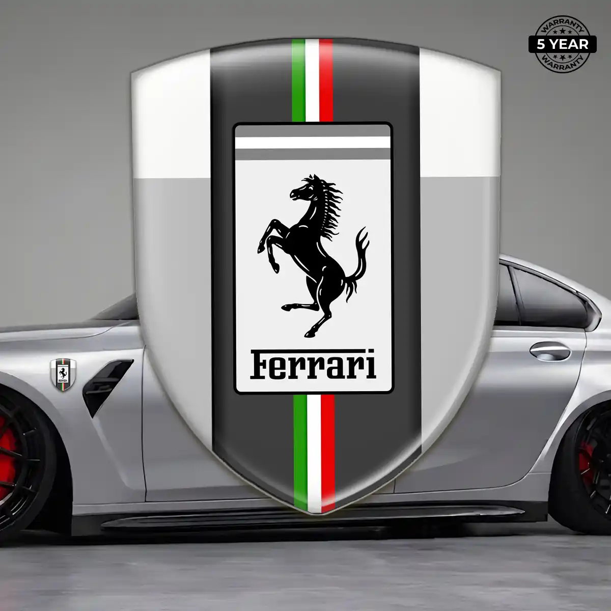 Ferrari Emblem Logo Elite Finish