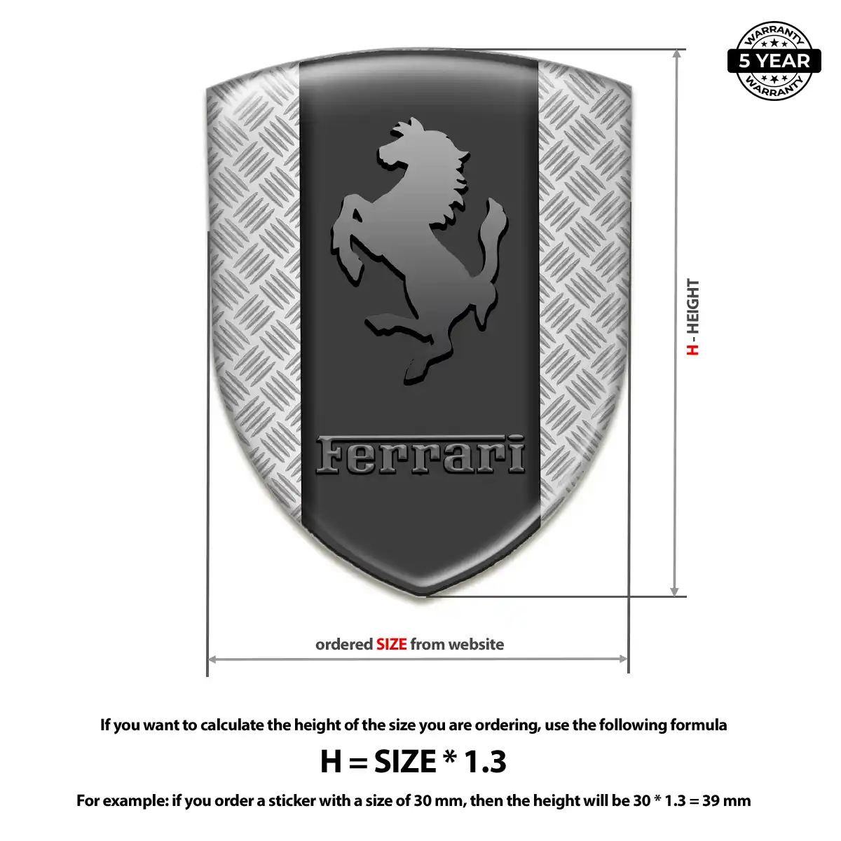 Ferrari Emblem Refined Design