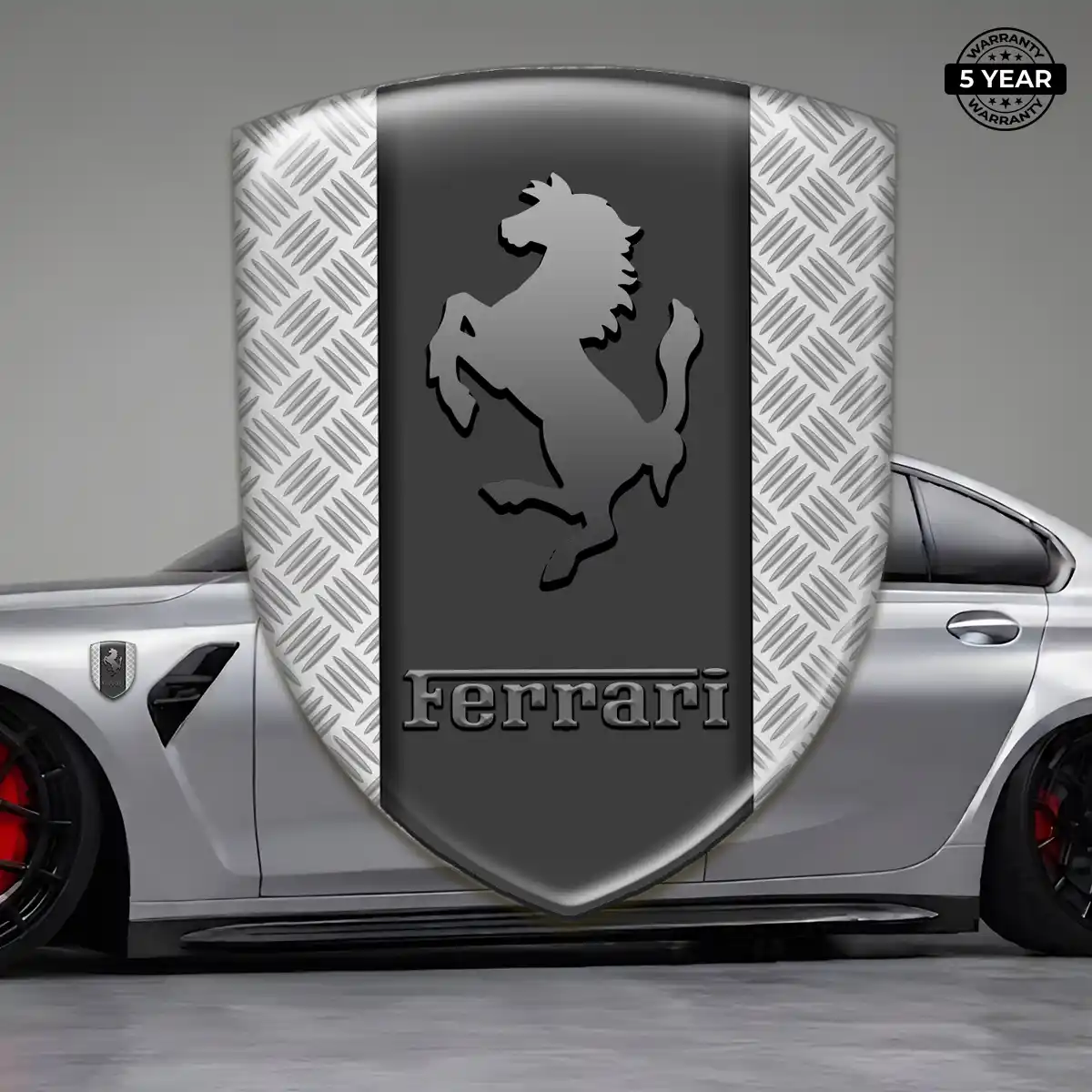 Ferrari Emblem Refined Design