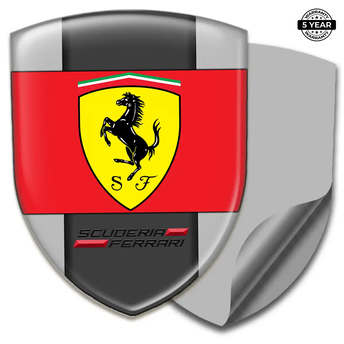 Ferrari Emblem Shield Elite Finish