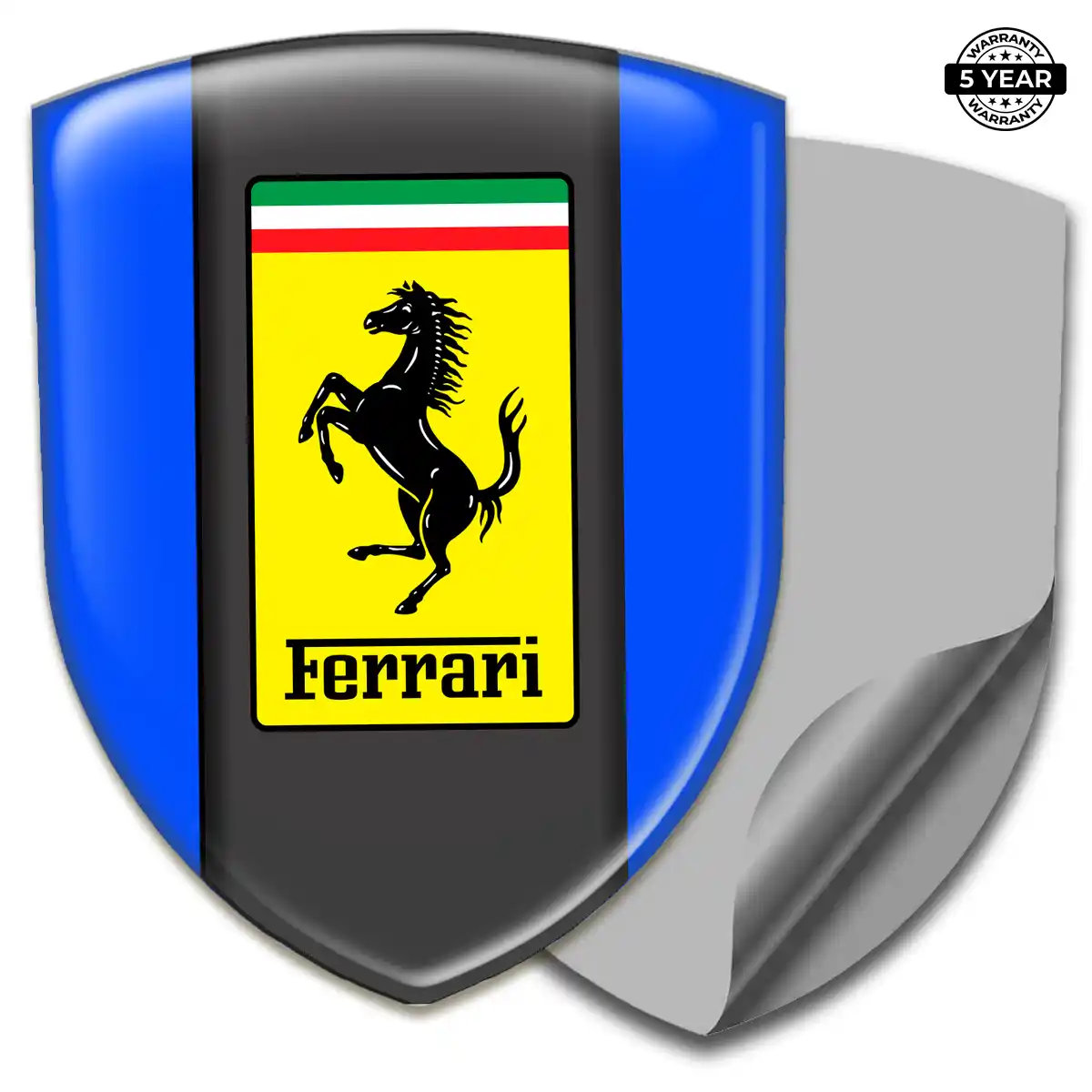 Ferrari Emblem Silicone Elite Finish