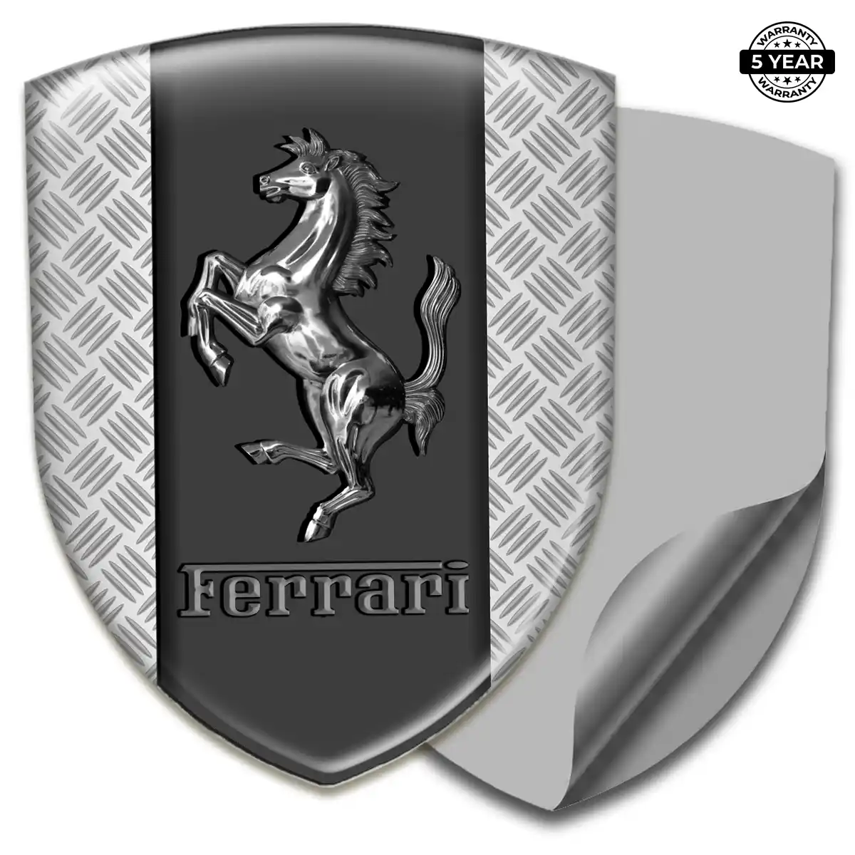 Ferrari Emblem Silicone Sleek Style