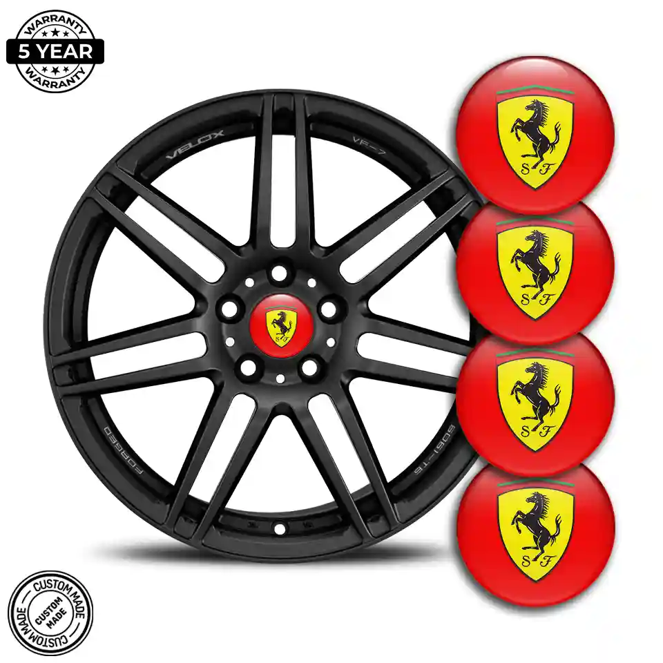 Ferrari Epoxy Sticker Limited Edition
