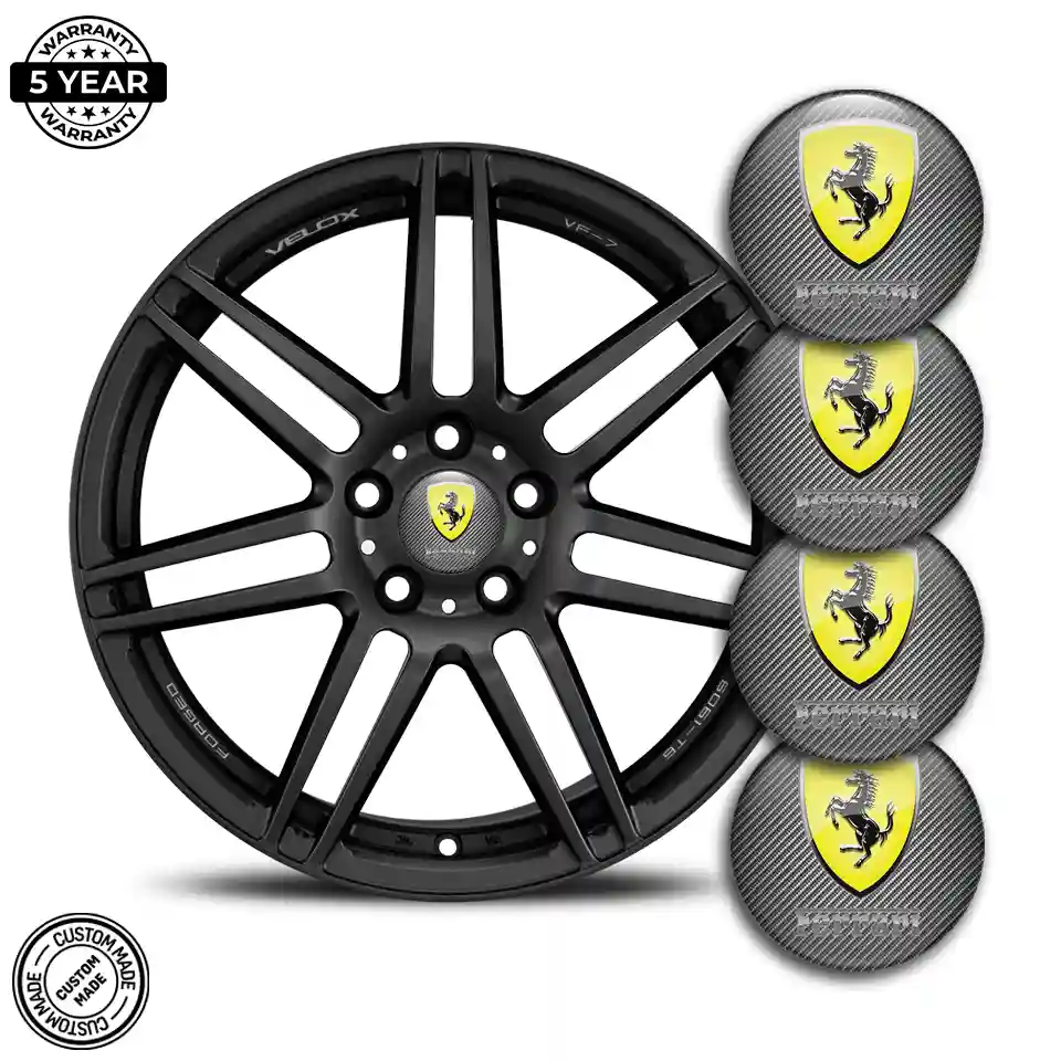 Ferrari Epoxy Sticker Premium Edition