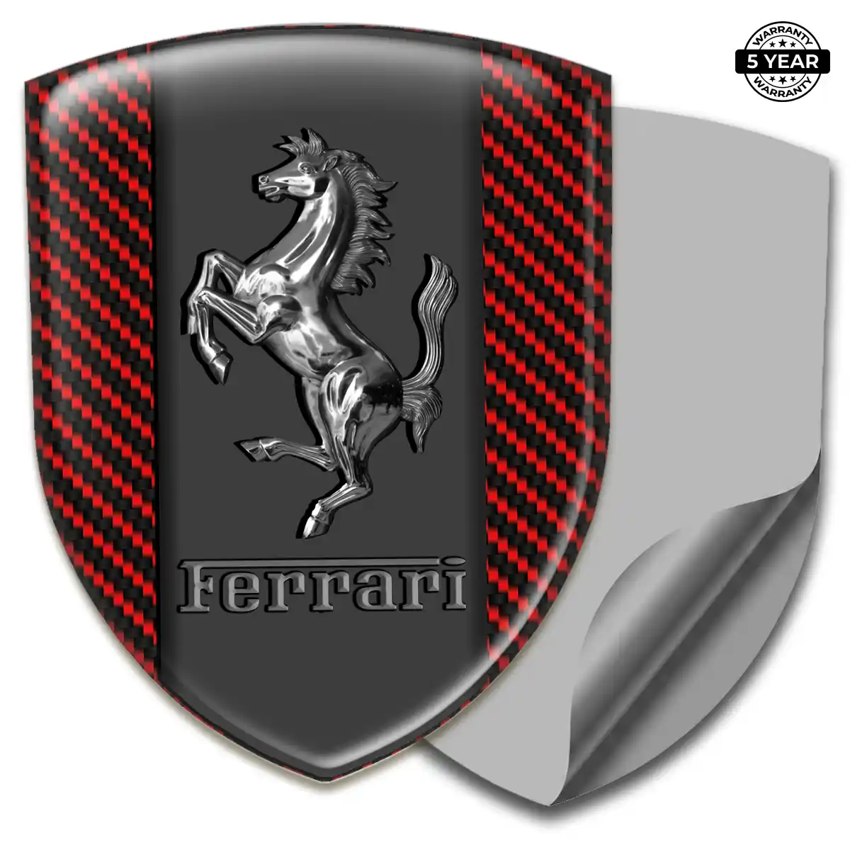 Ferrari Logo Badge Elite Finish