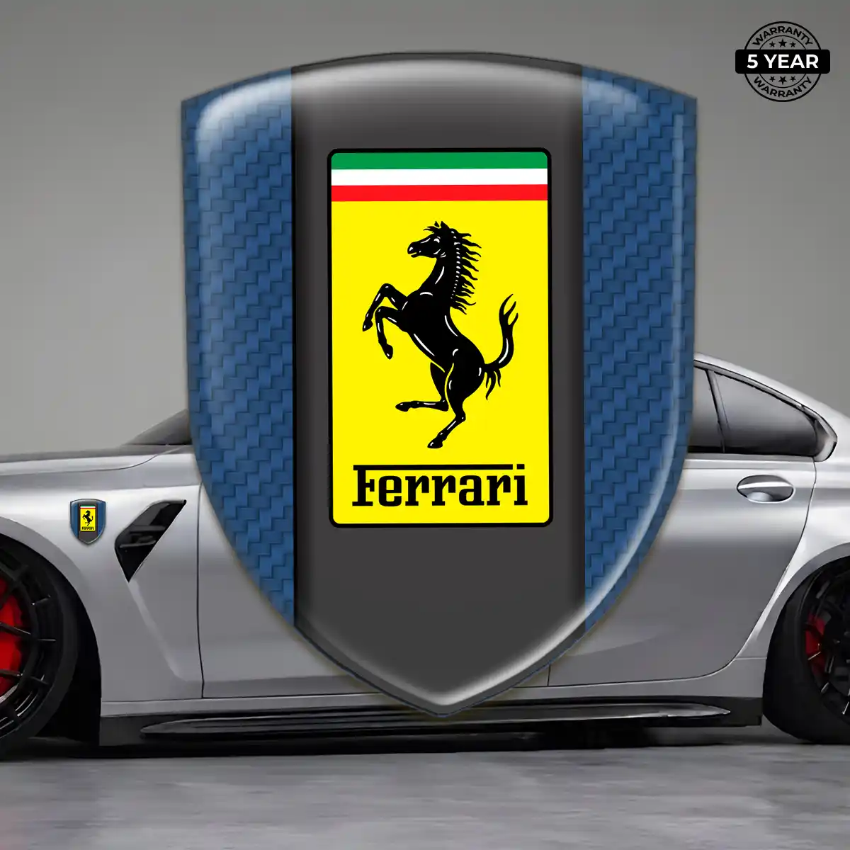 Ferrari Logo Emblem Elite Finish