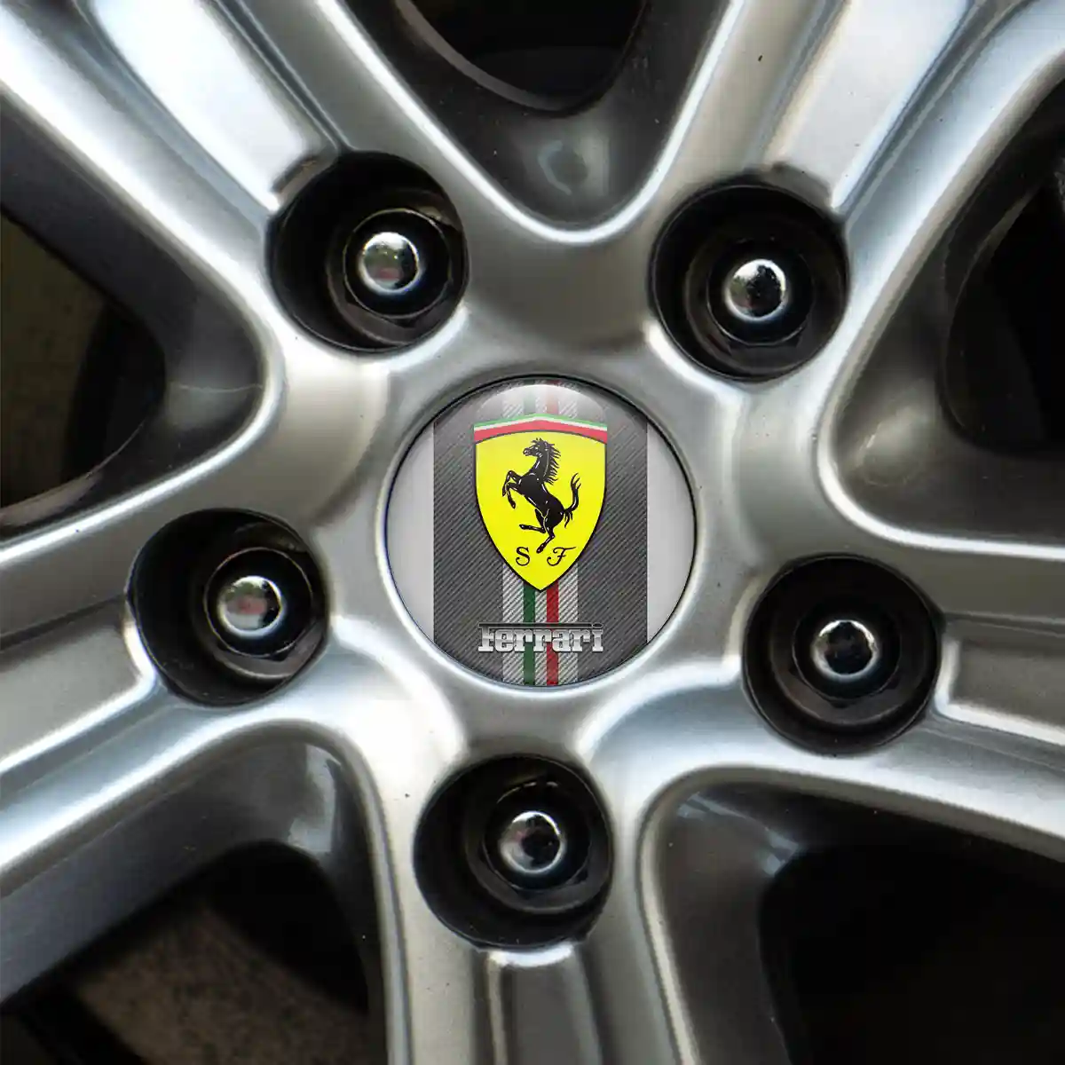 Ferrari Logo Emblem Luxury Edition