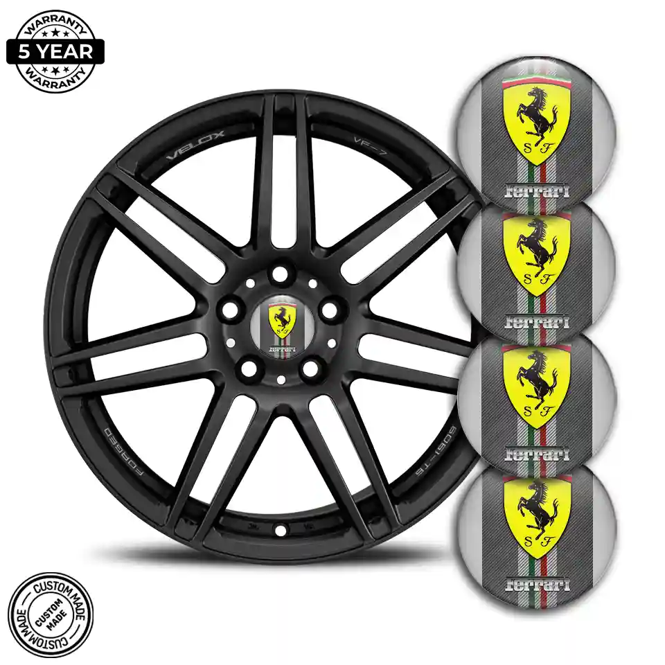 Ferrari Logo Emblem Luxury Edition
