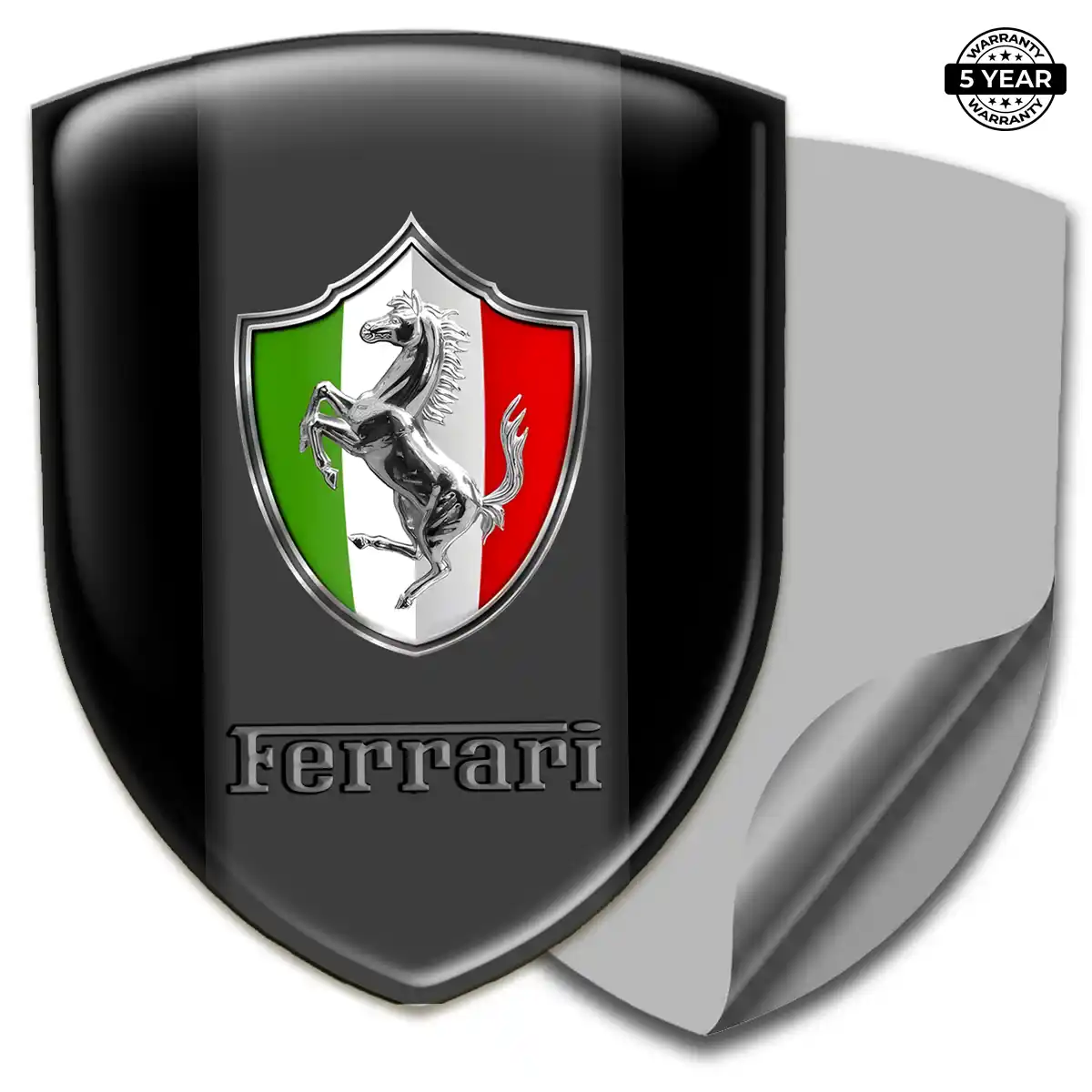 Ferrari Logo Emblem Refined Design