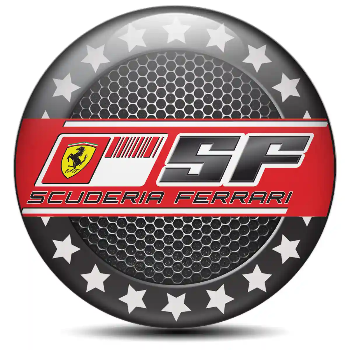 Ferrari Logo Emblem Stylish Design
