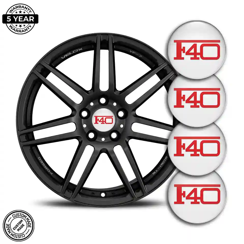 Ferrari Logo Silicone Badge Luxury Edition