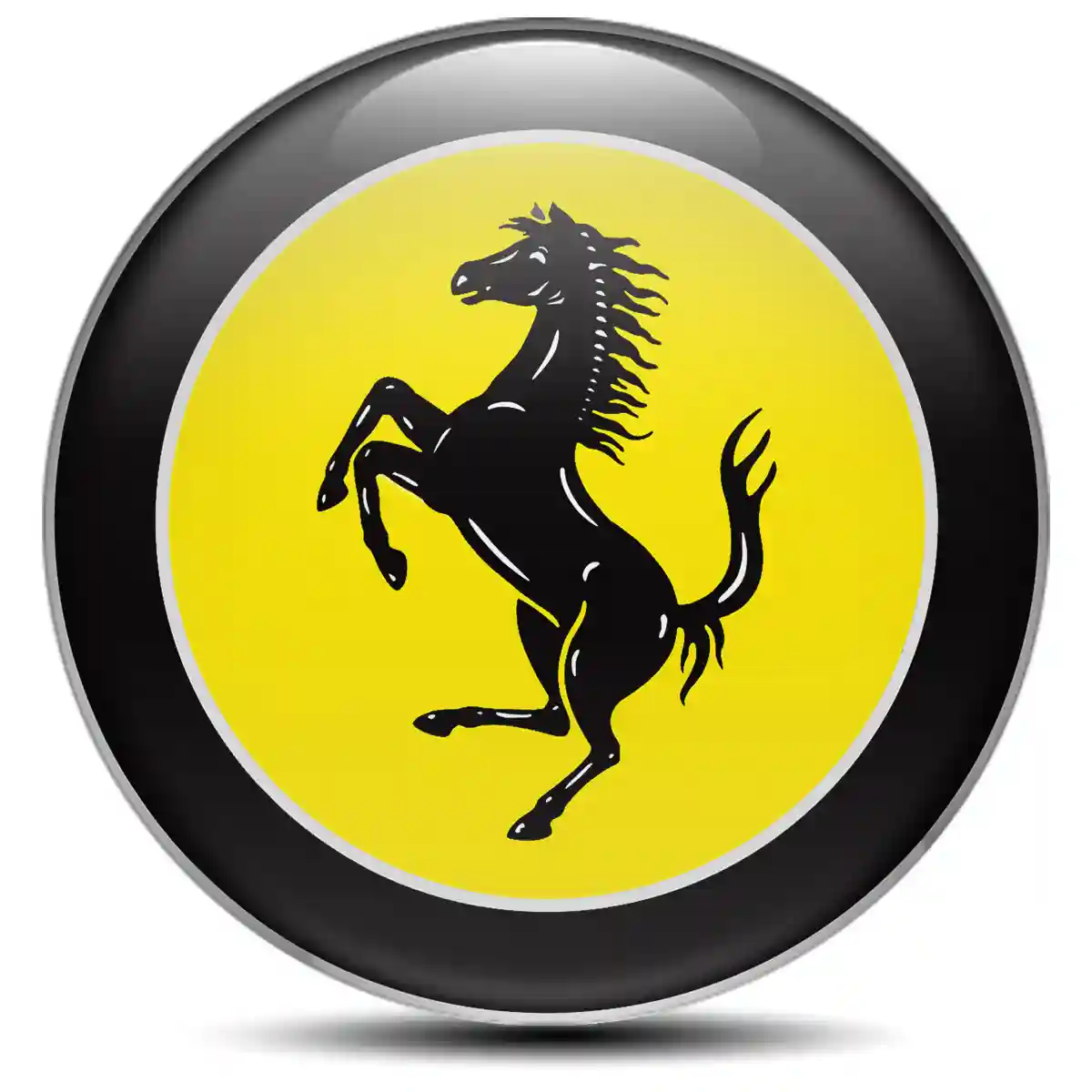 Ferrari Logo Silicone Emblem Limited Edition