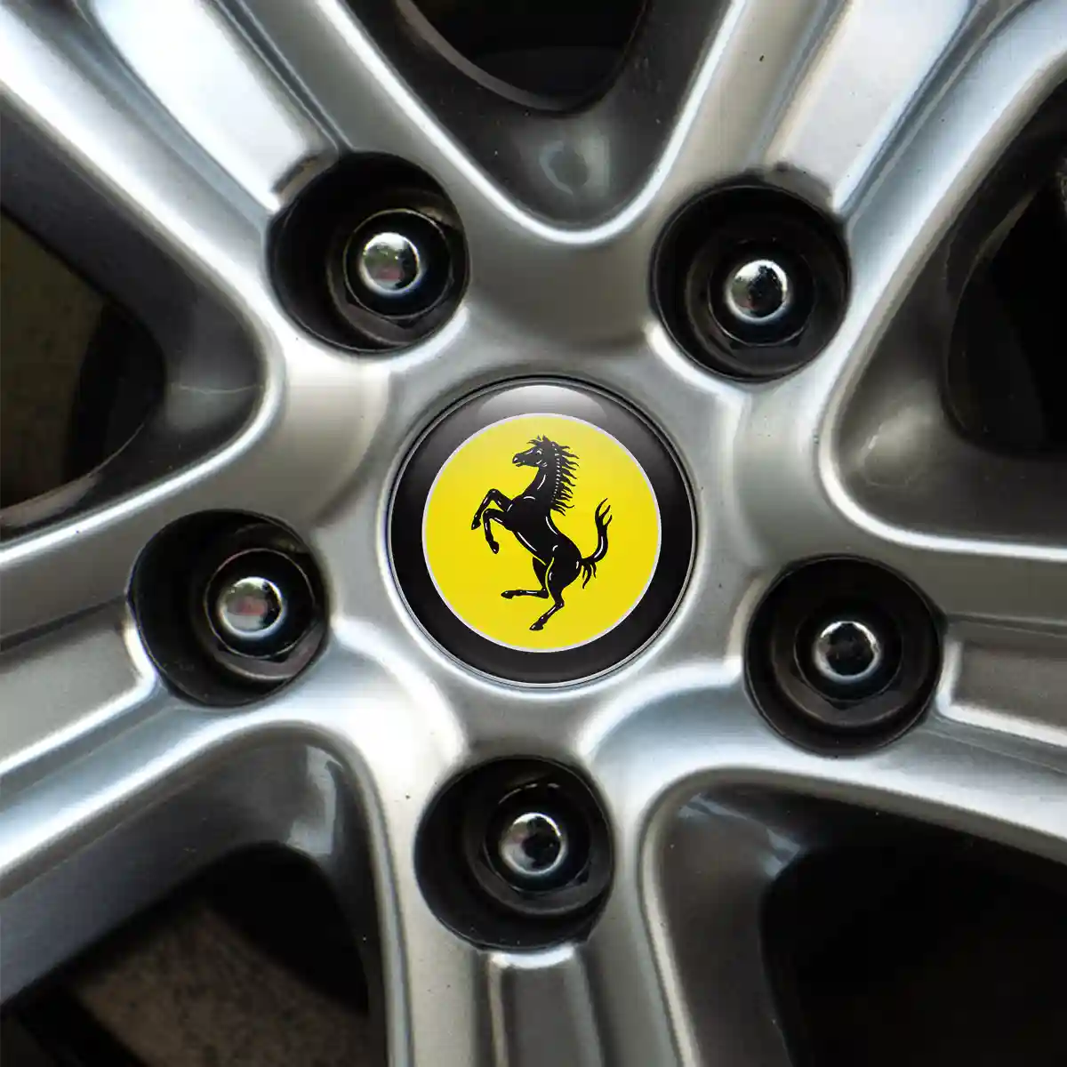 Ferrari Logo Silicone Emblem Limited Edition