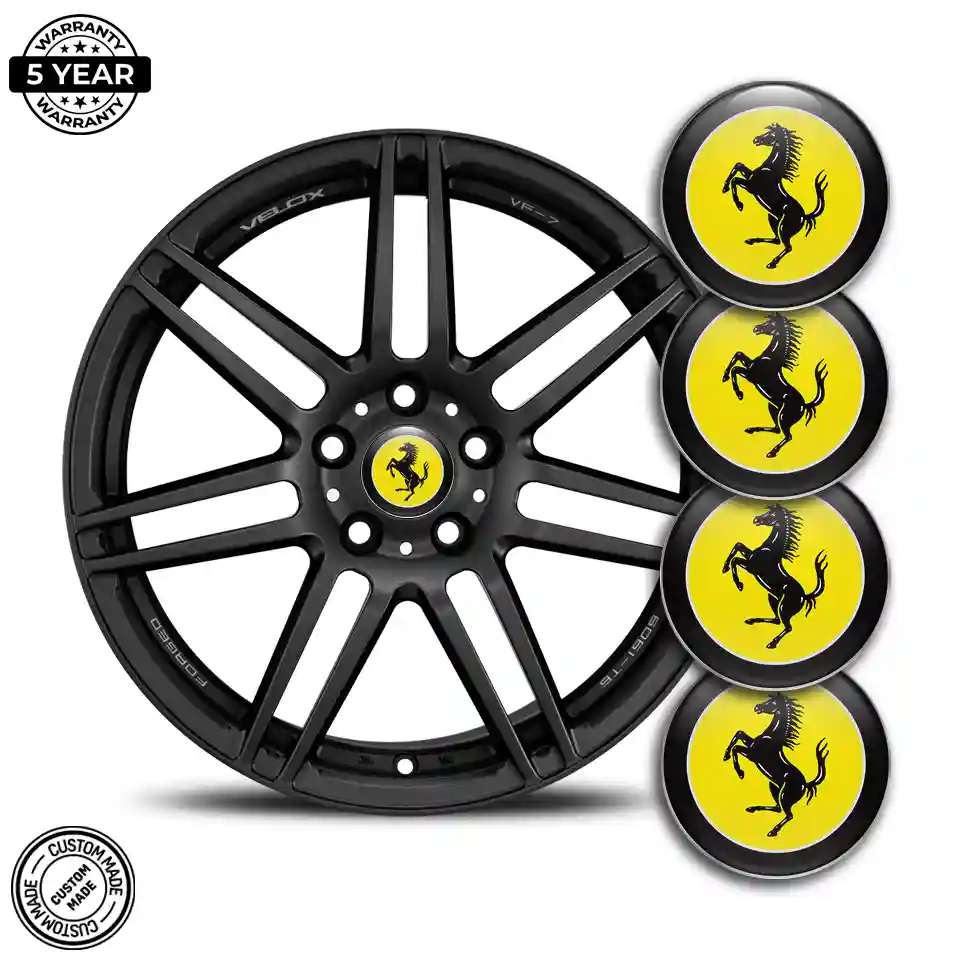 Ferrari Logo Silicone Emblem Limited Edition