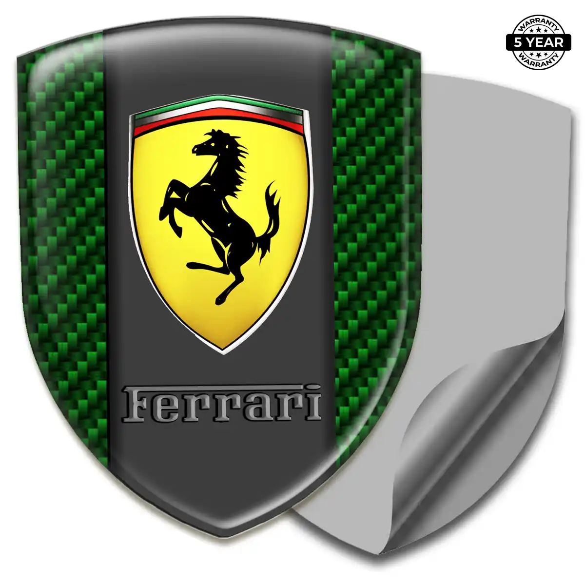 Ferrari Logo Sticker Elite Finish