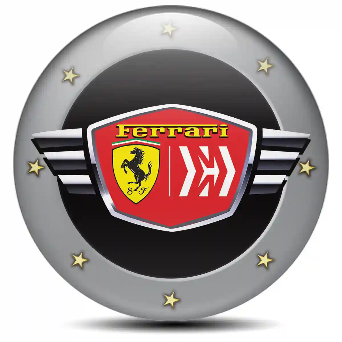 Ferrari Silicone Emblem Luxury Edition