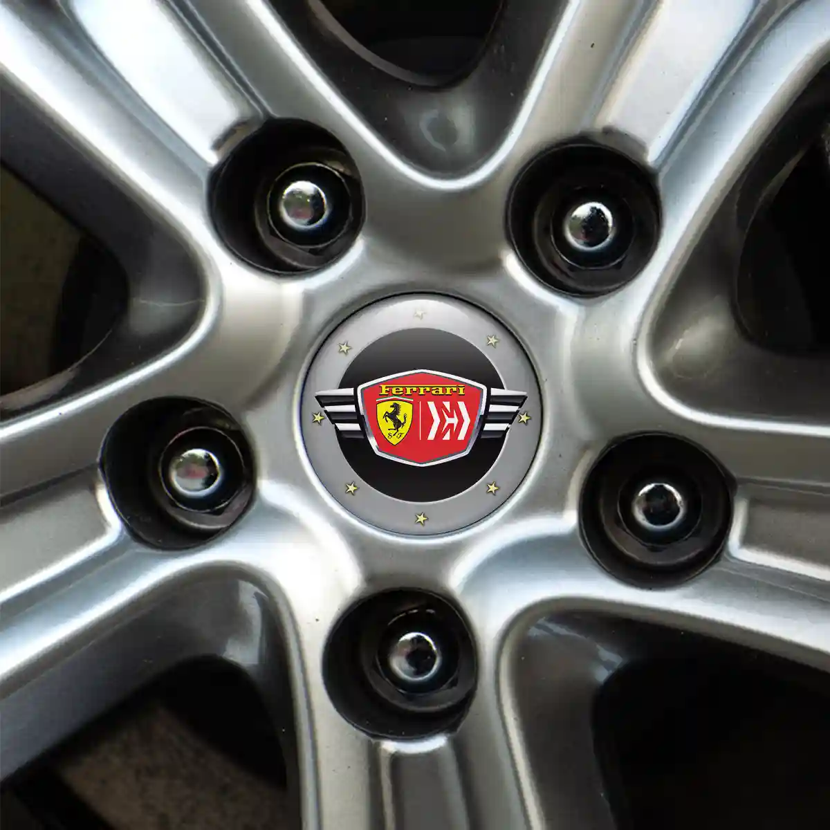 Ferrari Silicone Emblem Luxury Edition