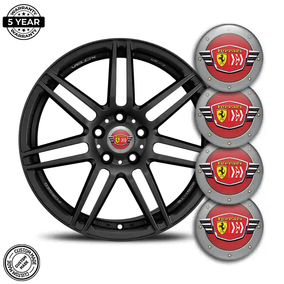 Ferrari Silicone Emblem Premium Quality