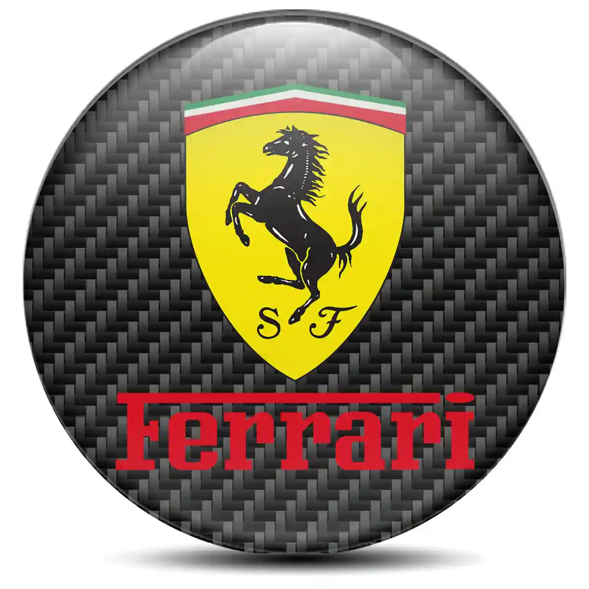Ferrari Silicone Sticker Luxury Edition