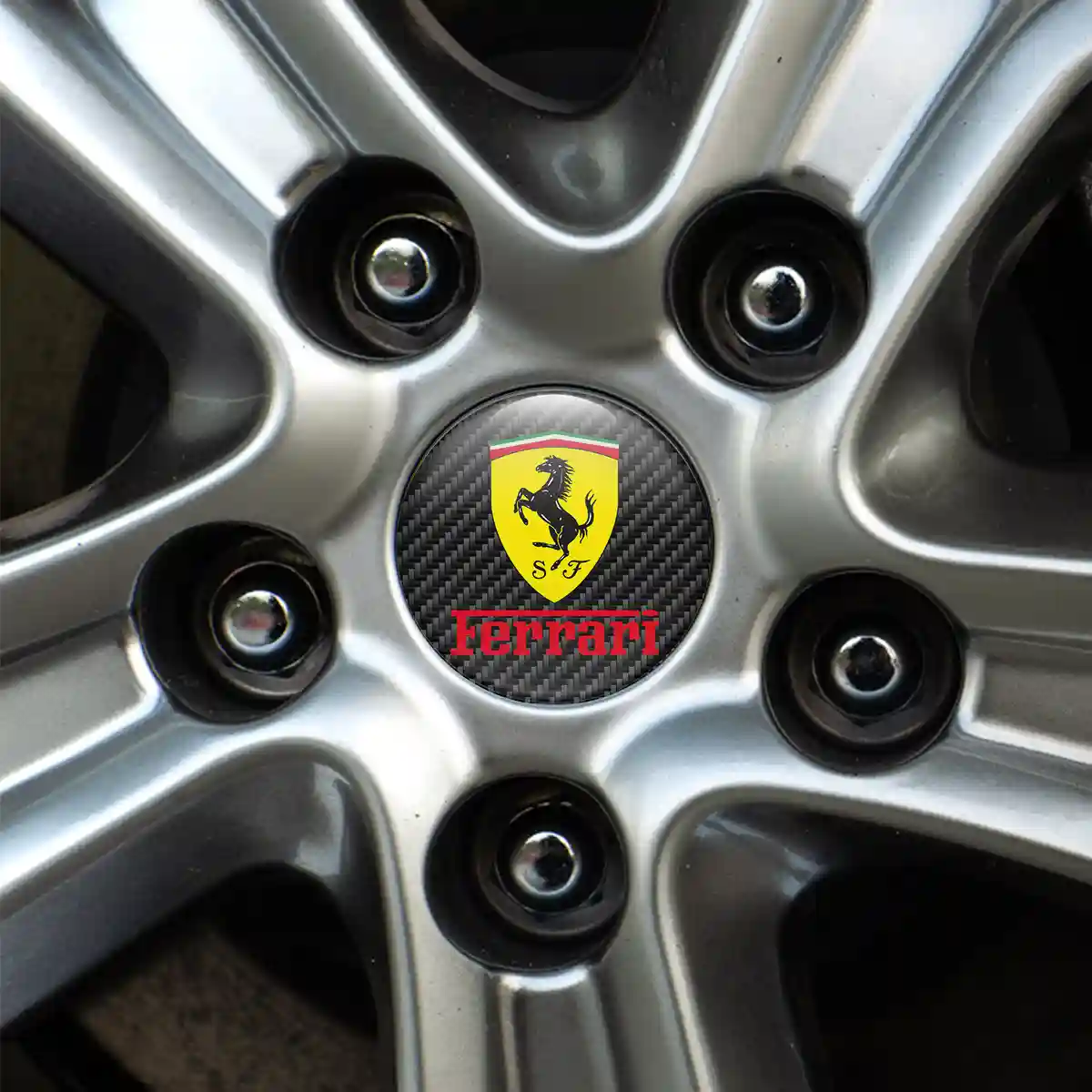 Ferrari Silicone Sticker Luxury Edition