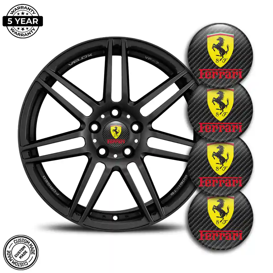 Ferrari Silicone Sticker Luxury Edition
