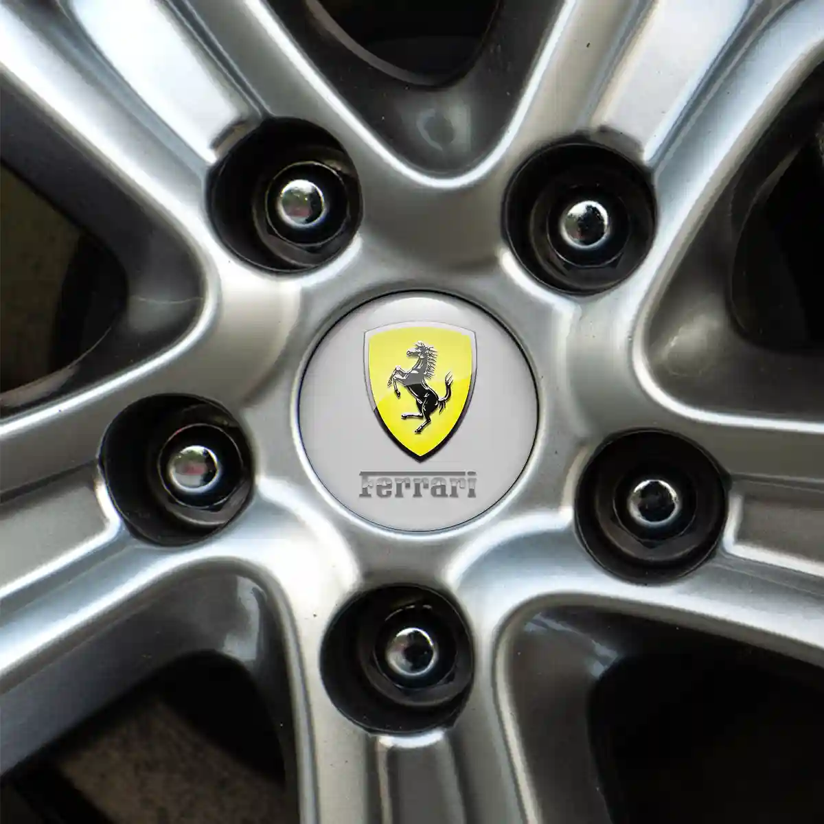 Ferrari Sticker Epoxy 3D Gel High Quality