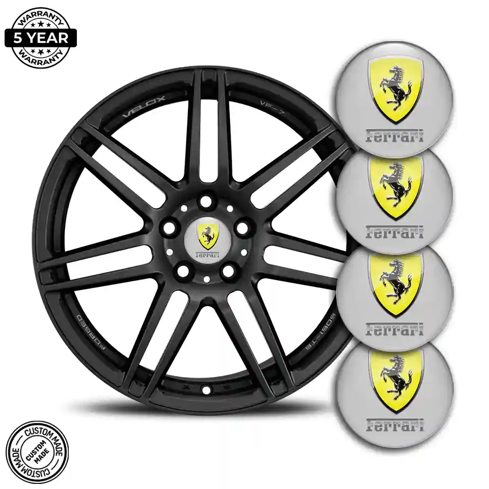 Ferrari Sticker Epoxy 3D Gel High Quality