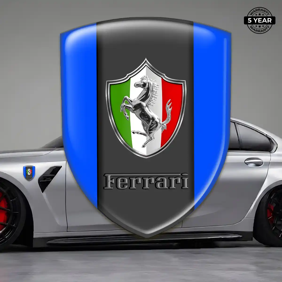 Ferrari Sticker Refined Design