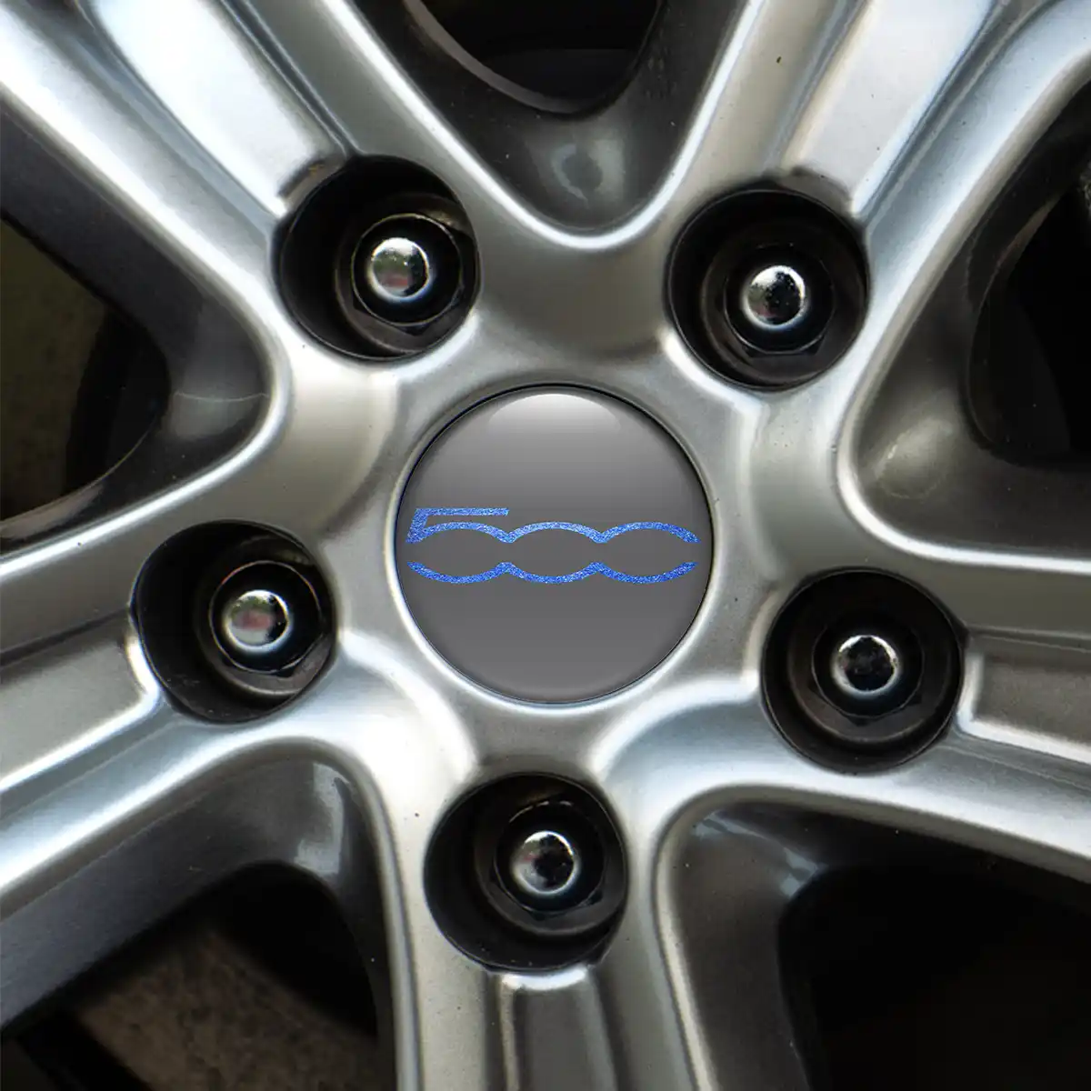 Fiat Badge Emblems Center Cap High Quality