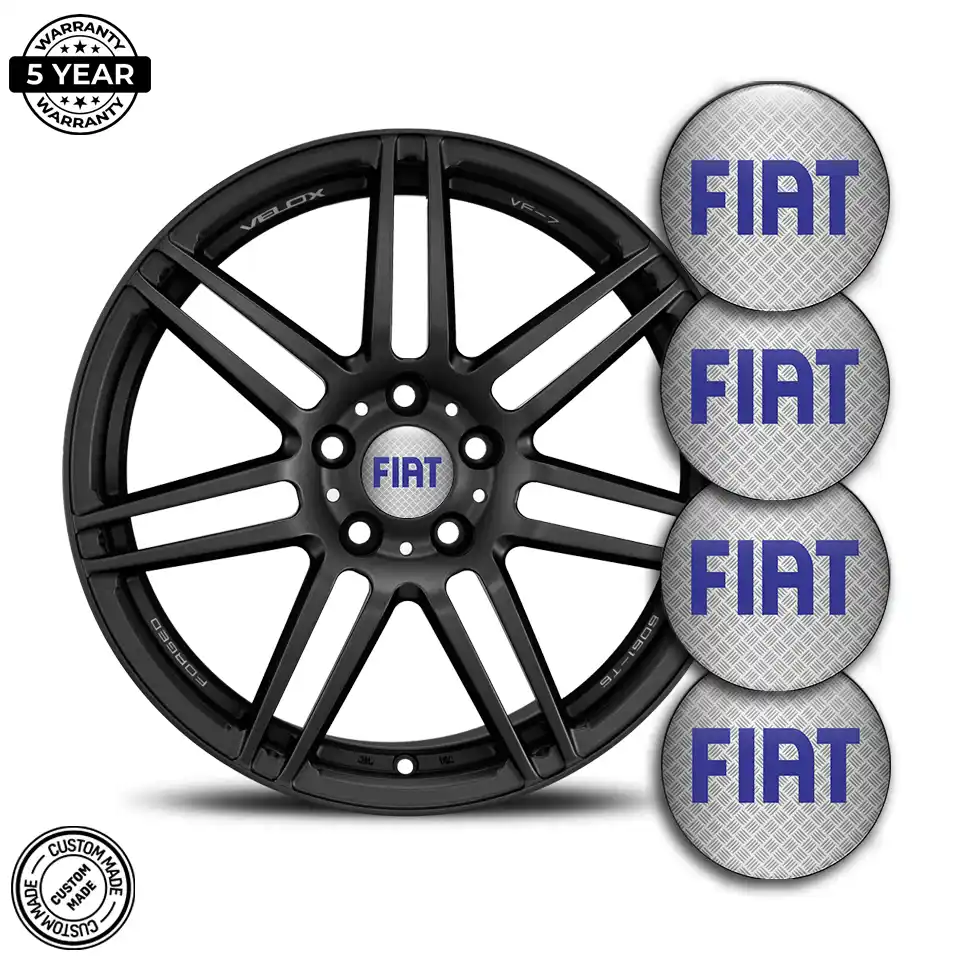 Fiat Domed Emblem High Quality